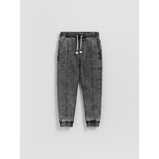 Reserved - Jeansy jogger - jasnoszary ze sklepu Reserved w kategorii Spodnie chłopięce - zdjęcie 186400876