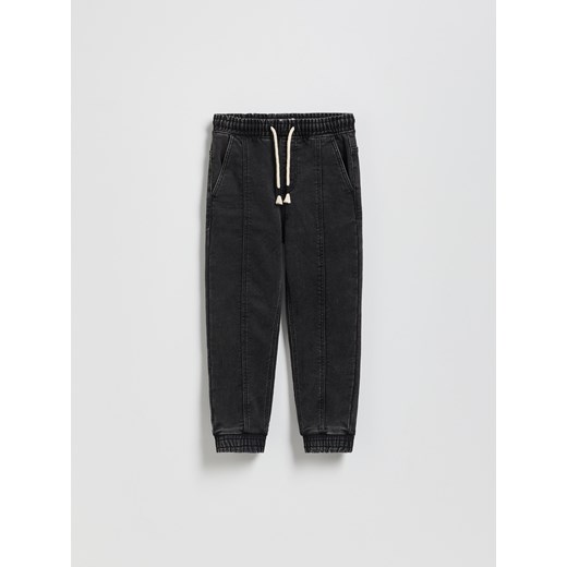Reserved - Jeansy jogger - czarny ze sklepu Reserved w kategorii Spodnie chłopięce - zdjęcie 186400889