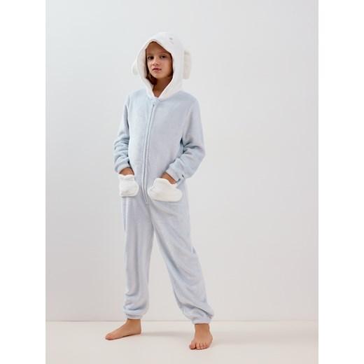 Reserved - Piżama pajacyk z kapturem Cinnamoroll - jasnoniebieski ze sklepu Reserved w kategorii Piżamy dziecięce - zdjęcie 186401267
