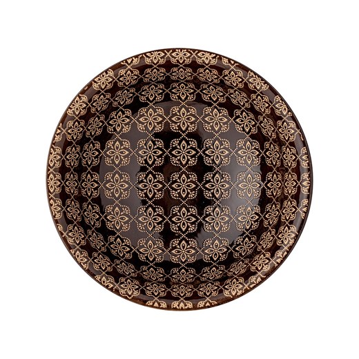 Bloomingville Miska &quot;Marsala&quot; w kolorze brązowym do serwowania - Ø 21 Bloomingville onesize promocyjna cena Limango Polska