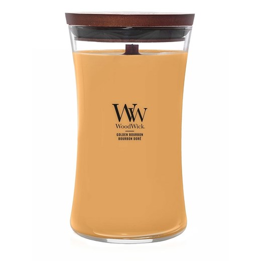 WoodWick Świeca zapachowa &quot;Golden Bourbon&quot; - 610 g ze sklepu Limango Polska w kategorii Świece i dyfuzory - zdjęcie 186403719