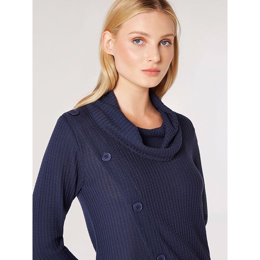 Apricot Koszulka w kolorze granatowym L okazja Limango Polska