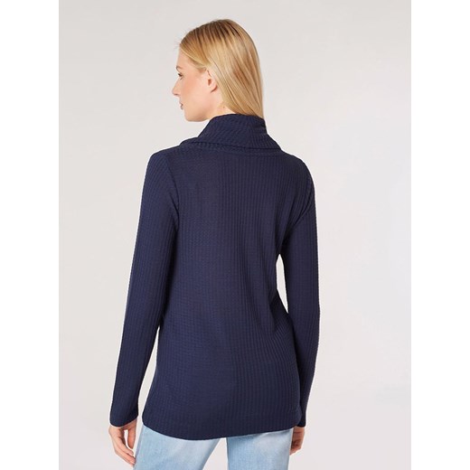 Apricot Koszulka w kolorze granatowym XS Limango Polska wyprzedaż