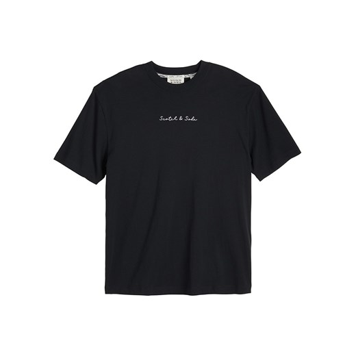 Scotch &amp; Soda Koszulka w kolorze czarnym ze sklepu Limango Polska w kategorii T-shirty męskie - zdjęcie 186404318