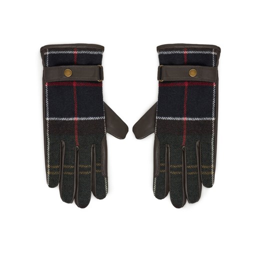 Rękawiczki Damskie Barbour Aubrey Waterproof LGL0133TN11 Zielony ze sklepu eobuwie.pl w kategorii Rękawiczki damskie - zdjęcie 186404406