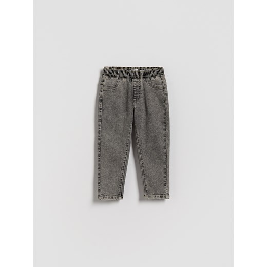 Reserved - Bawełniane jegginsy - jasnoszary - id: 882FG-09J - marki Reserved - 186406976 Reserved - Bawełniane jegginsy - jasnoszary ze sklepu Reserved w kategorii Spodnie chłopięce - zdjęcie 186406976