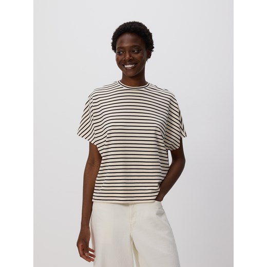 Reserved - T-shirt kimono z dodatkiem modalu - wielobarwny ze sklepu Reserved w kategorii Bluzki damskie - zdjęcie 186407206