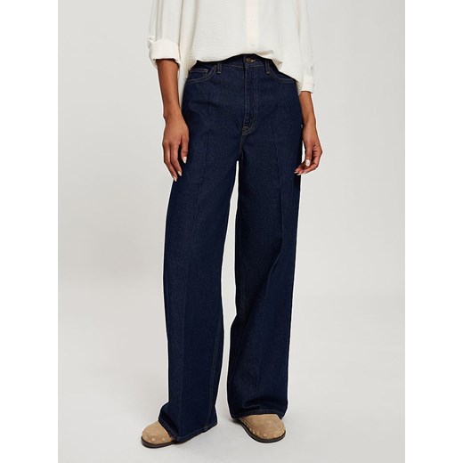 Cross Jeans Dżinsy - Flared fit - w kolorze granatowym Cross Jeans 26W/32L wyprzedaż Limango Polska