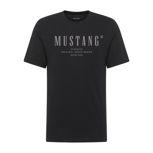 Męski T-Shirt Mustang Style Alex Black 1017329 4142 ze sklepu YouNeedit.pl w kategorii T-shirty męskie - zdjęcie 186408455