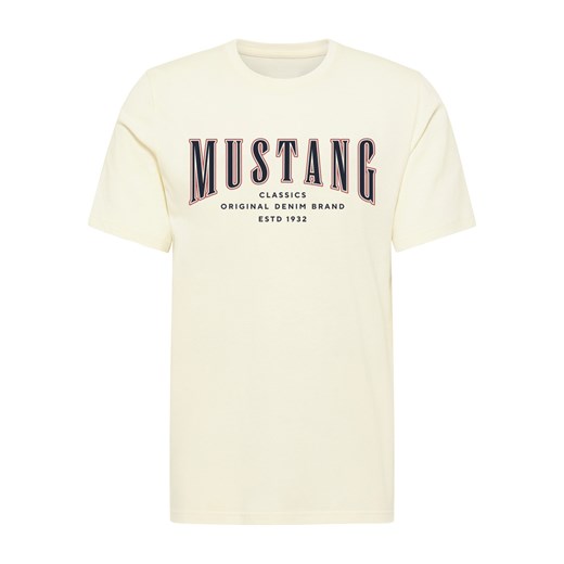 Męski T-Shirt Mustang Style Alex Egret 1017335 2000 ze sklepu YouNeedit.pl w kategorii T-shirty męskie - zdjęcie 186408475