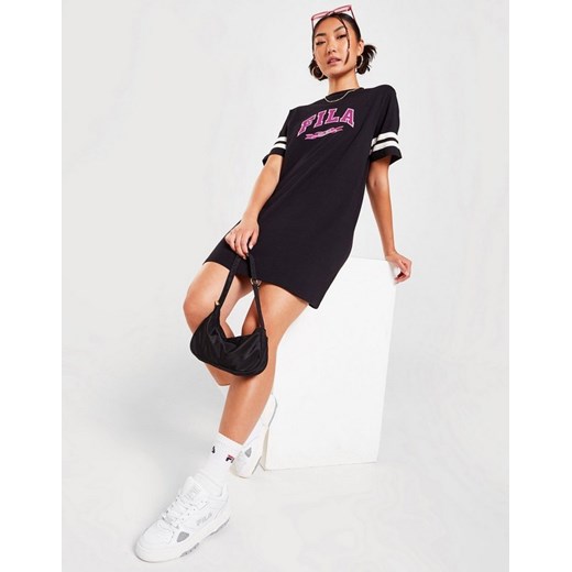 FILA SUKIENKA VARSITY DRS BLK/PNK ze sklepu JD Sports  w kategorii Sukienki - zdjęcie 186408555