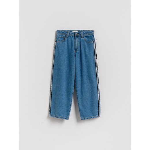 Reserved - Jeansy baggy - niebieski ze sklepu Reserved w kategorii Spodnie chłopięce - zdjęcie 186409226