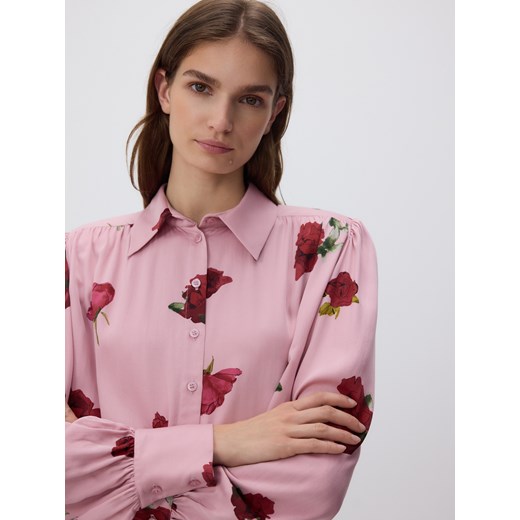 Reserved - Koszula w kwiatowy wzór - wielobarwny ze sklepu Reserved w kategorii Koszule damskie - zdjęcie 186409507