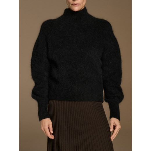Reserved - Sweter z wełną z alpaki - czarny ze sklepu Reserved w kategorii Swetry damskie - zdjęcie 186410405