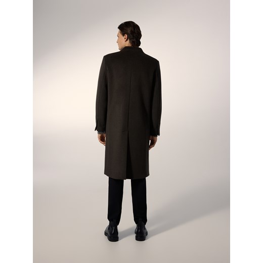 Reserved - Płaszcz z wełną - zielony Reserved XL Reserved