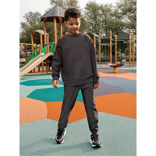 Sinsay - Komplet: bluza i spodnie - czarny Sinsay 140 (9-10 l) Sinsay