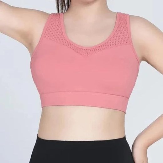 Biustonosz sportowy - Różowy S ze sklepu Intimica.pl w kategorii Biustonosze - zdjęcie 186414837