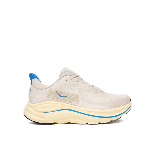 Buty do biegania Hoka Clifton 10 1162030 Écru ze sklepu eobuwie.pl w kategorii Buty sportowe męskie - zdjęcie 186426458