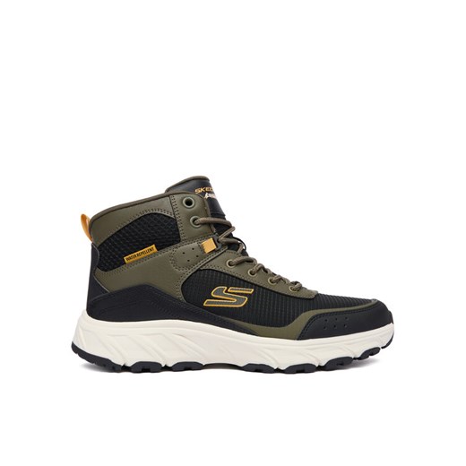 Trekkingi Skechers Hillcrest 2.0 237804 OLBK Khaki ze sklepu eobuwie.pl w kategorii Buty trekkingowe męskie - zdjęcie 186426545