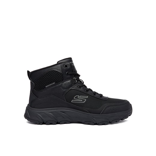 Trekkingi Skechers Hillcrest 2.0 237804 BBK Czarny ze sklepu eobuwie.pl w kategorii Buty trekkingowe męskie - zdjęcie 186426548