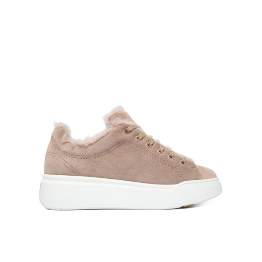 Max Mara Sneakersy Tmaxi1 2524766172650 Beżowy ze sklepu MODIVO w kategorii Buty sportowe damskie - zdjęcie 186427247
