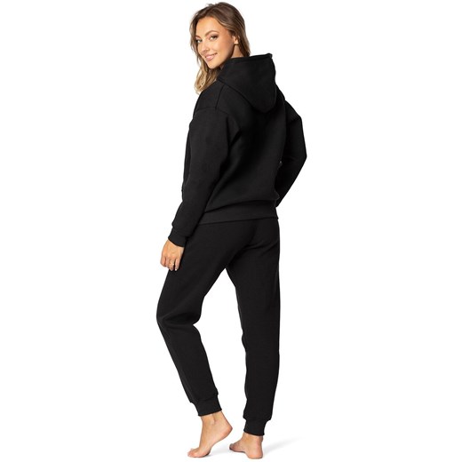 Komplet damski dresowy czarny DK-K-B6, Kolor czarny, Rozmiar XL, DKaren ze sklepu Primodo w kategorii Komplety i garnitury damskie - zdjęcie 186428279