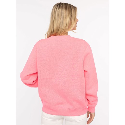 Zwillingsherz Bluza &quot;Wild and Free&quot; w kolorze jasnoróżowym Zwillingsherz S/M okazyjna cena Limango Polska