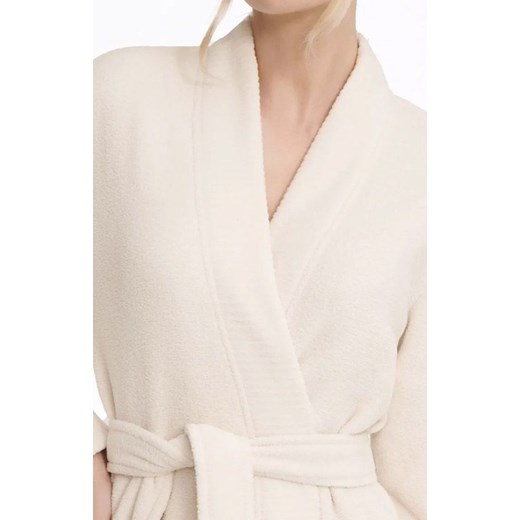 Ciepły szlafrok damski beżowy Macchiato 41172-12X, Kolor beżowy, Rozmiar S, Esotiq S promocja Intymna