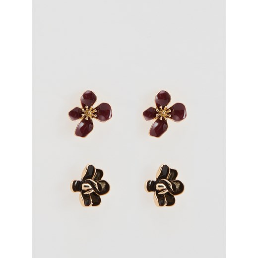 Reserved - Zestaw kolczyków - wielobarwny - id: 533FD-MLC - marki Reserved - 186430478 Reserved - Zestaw kolczyków - wielobarwny ze sklepu Reserved w kategorii Kolczyki - zdjęcie 186430478