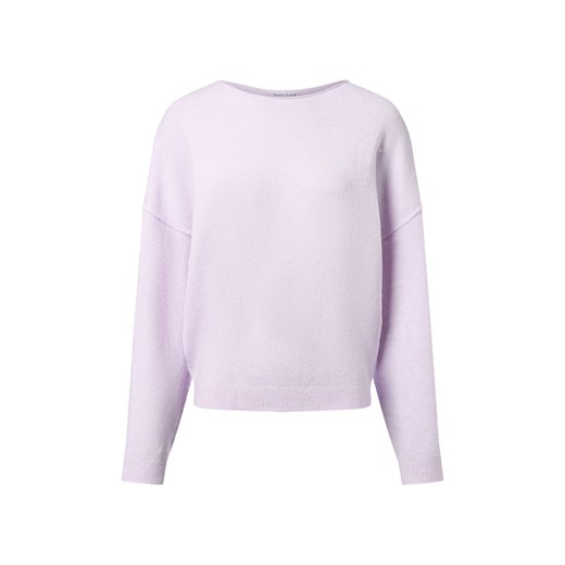 Marie Lund Sweter damski Kobiety bzowy marmurkowy ze sklepu vangraaf w kategorii Swetry damskie - zdjęcie 186432456