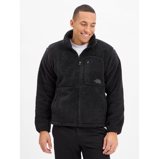 The North Face Męska kurtka polarowa Mężczyźni Sztuczne włókno czarny jednolity ze sklepu vangraaf w kategorii Kurtki męskie - zdjęcie 186432496