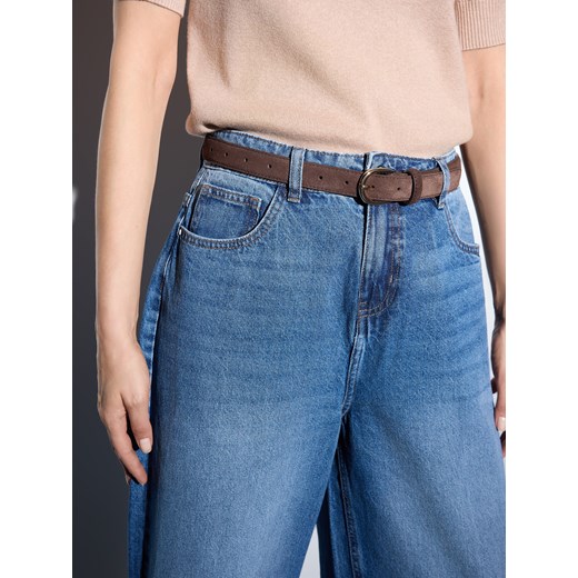 Mohito - Jeansy baggy - niebieski Mohito 34 Mohito