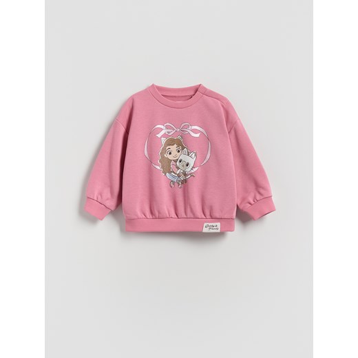 Reserved - Bluza Koci Domek Gabi - różowy - id: 319FA-30X - marki Reserved - 186434618 Reserved - Bluza Koci Domek Gabi - różowy ze sklepu Reserved w kategorii Bluzy dziewczęce - zdjęcie 186434618