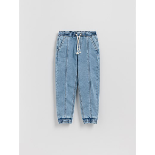 Reserved - Jeansy jogger - niebieski ze sklepu Reserved w kategorii Spodnie chłopięce - zdjęcie 186435075