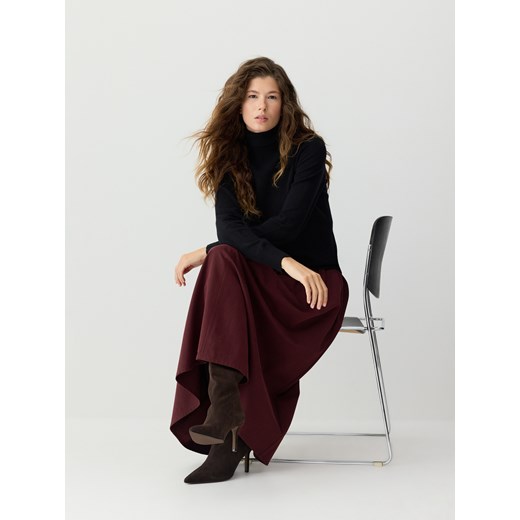 Reserved - Sweter z wełny merino - czarny Reserved XL Reserved