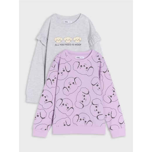 Sinsay - Bluzy 2 pack - wielobarwny Sinsay 98 (2-3 l) Sinsay