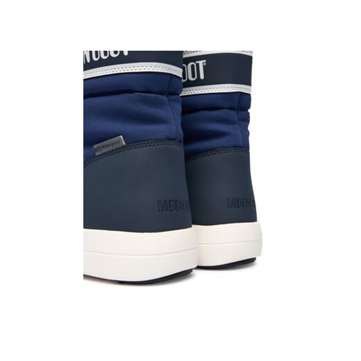 Śniegowce Moon Boot Jr Park Zip High Wp 80D3440080 D Granatowy Moon Boot 35 eobuwie.pl