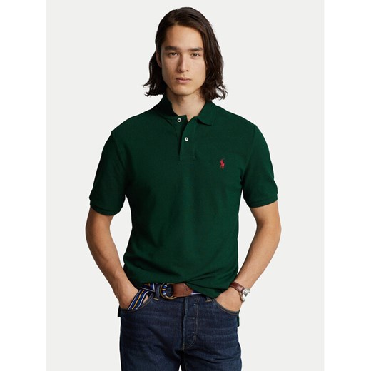 Polo Ralph Lauren Polo Core Replen 710795080 Zielony Slim Fit Polo Ralph Lauren 3XL MODIVO