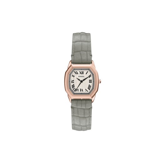 Fossil Zegarek Harlow ES5435 Szary ze sklepu MODIVO w kategorii Zegarki - zdjęcie 186438459