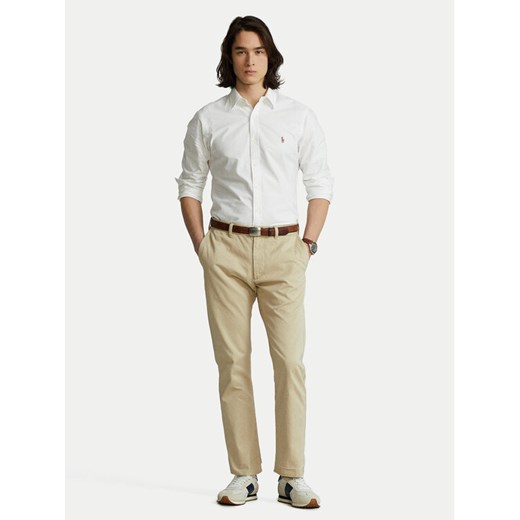 Polo Ralph Lauren Koszula Core Replen 710549084 Biały Slim Fit ze sklepu MODIVO w kategorii Koszule męskie - zdjęcie 186438518