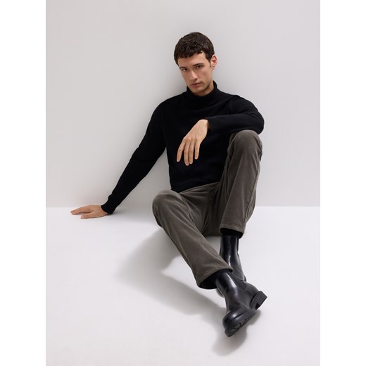 Reserved - Golf z wełny merino - czarny ze sklepu Reserved w kategorii Swetry damskie - zdjęcie 186439545