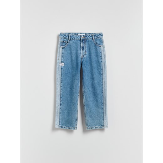 Reserved - Jeansy straight fit - niebieski ze sklepu Reserved w kategorii Spodnie chłopięce - zdjęcie 186440305