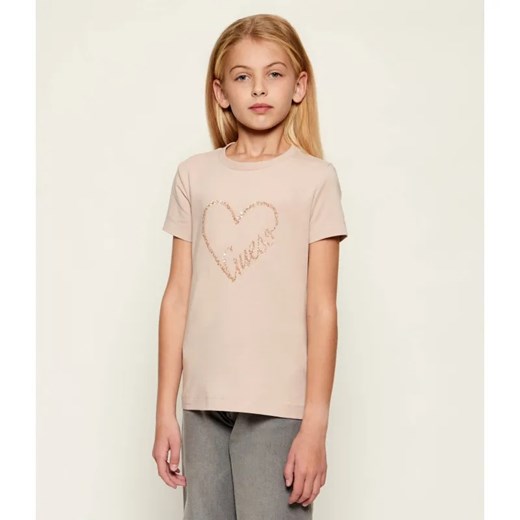 GUESS ACTIVE T-shirt MINIME | Straight fit ze sklepu Gomez Fashion Store w kategorii Bluzki dziewczęce - zdjęcie 186441306