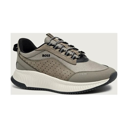 BOSS BLACK Sneakersy TTNM EVO_Runn_menutp | z dodatkiem skóry ze sklepu Gomez Fashion Store w kategorii Buty sportowe męskie - zdjęcie 186441378