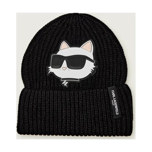 Karl Lagerfeld Kids Szal + czapka ze sklepu Gomez Fashion Store w kategorii Czapki dziecięce - zdjęcie 186441397