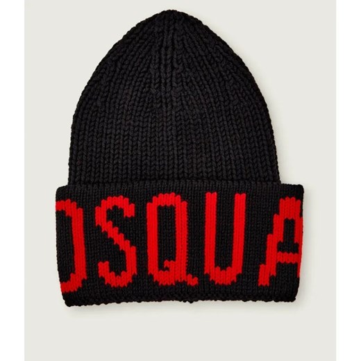 Dsquared2 Wełniana czapka ze sklepu Gomez Fashion Store w kategorii Czapki zimowe męskie - zdjęcie 186441417