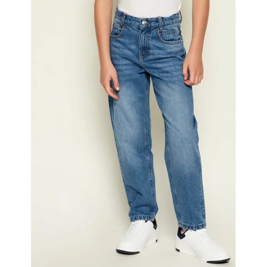 HUGO KIDS Jeansy 446 | Tapered fit ze sklepu Gomez Fashion Store w kategorii Spodnie chłopięce - zdjęcie 186442696