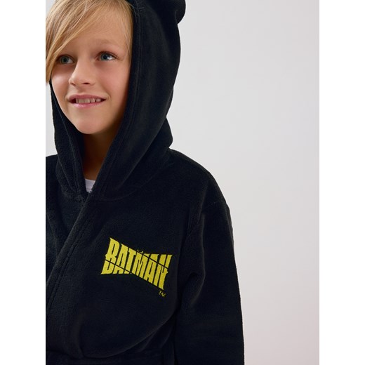 Reserved - Szlafrok Batman - czarny ze sklepu Reserved w kategorii Szlafroki dziecięce - zdjęcie 186443505