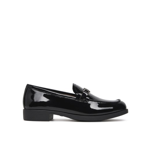 Loafersy LOVE MOSCHINO JA10012G1MIH000B Czarny ze sklepu eobuwie.pl w kategorii Lordsy damskie - zdjęcie 186444516