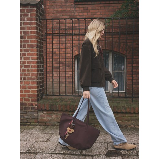 Reserved - Jeansy wide leg - niebieski ze sklepu Reserved w kategorii Jeansy damskie - zdjęcie 186445209